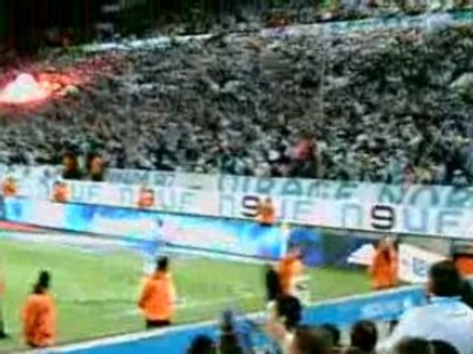 om strasbourg la derniere minute et apres ambiance de feu