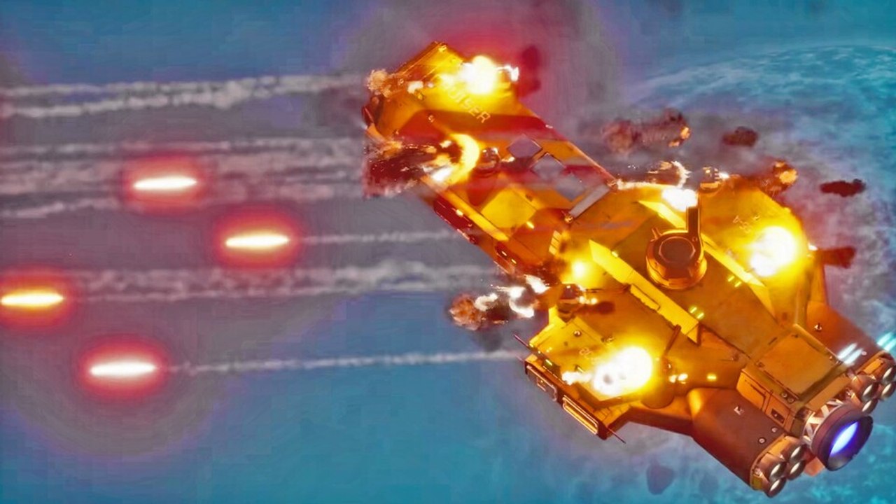 Neue raumschiffe, wuchtige schlachten: c-beams lebt und sieht für sci-fi-fans immer interessanter aus