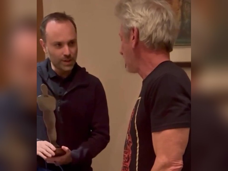 Aus dem Kriegsgebiet: Sean Penn erhält besonderen Oscar