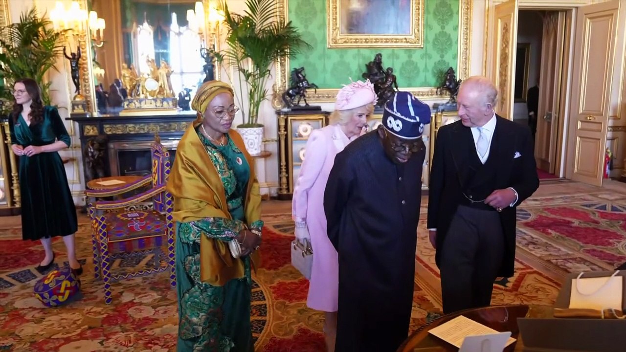 Royals visit Royal Collection with Nigerian President