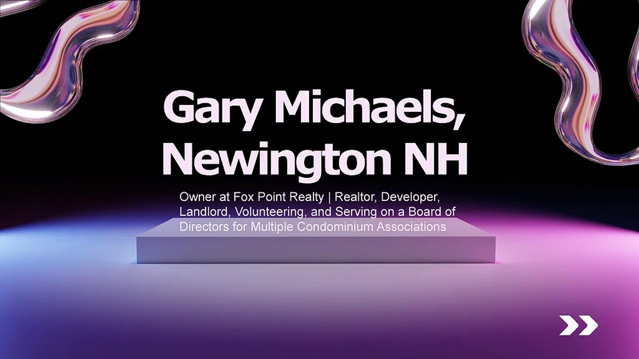 Gary Michaels (Newington, NH) - A Progress-Driven Maker