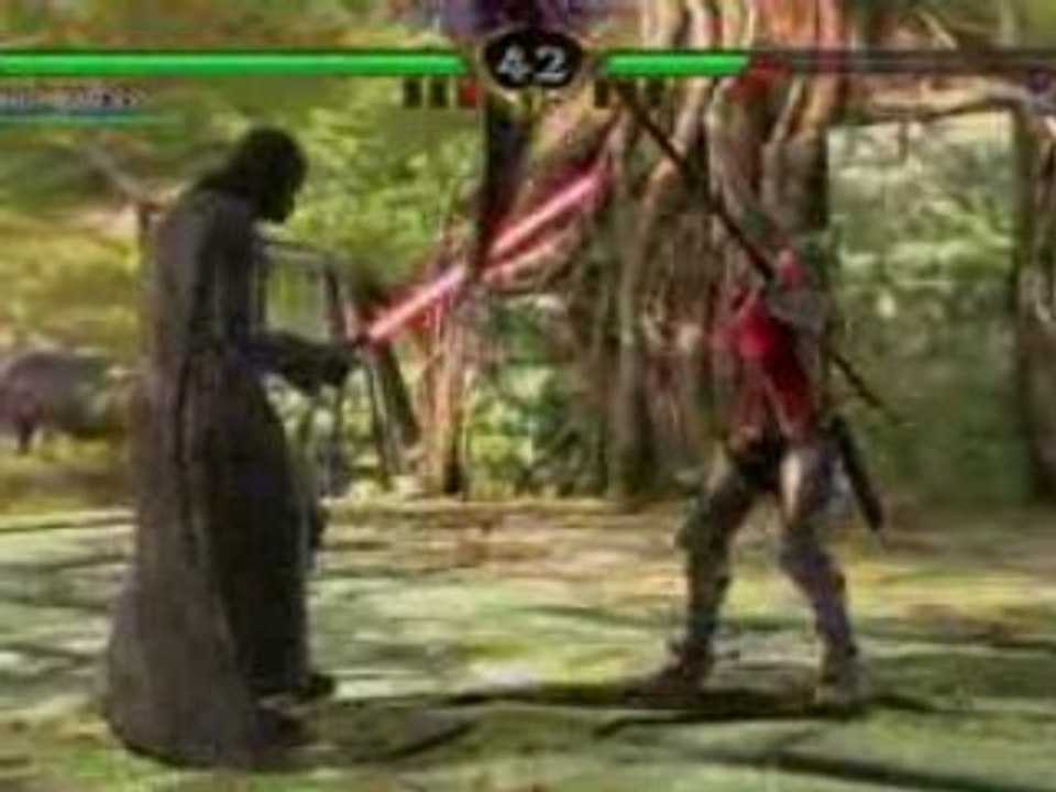 Soulcalibur IV PS3 Gameplay Darth Vader ( Dark Vador )