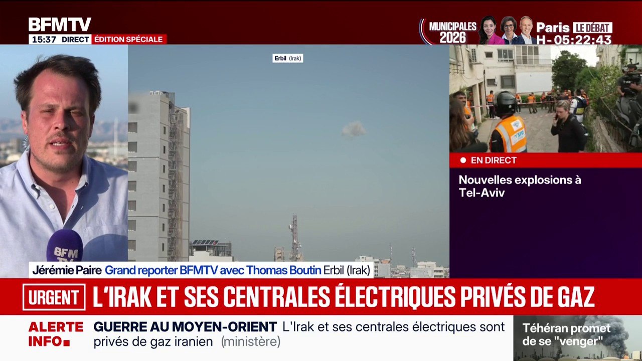 Guerre au Moyen-Orient: les centrales électriques irakiennes privées de gaz après l'attaque israélo-américaine sur un site iranien