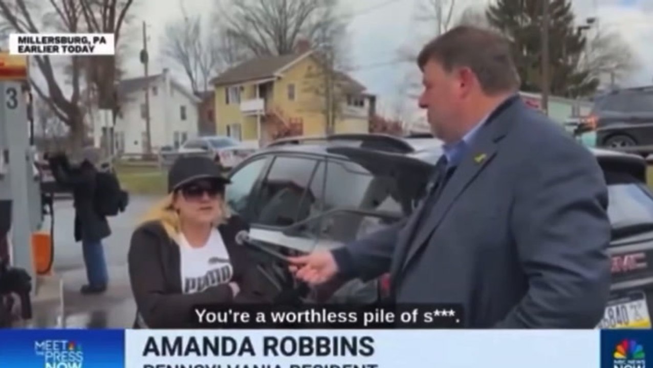 Three-time Trump voter goes off on the president after Iran war spikes gas prices