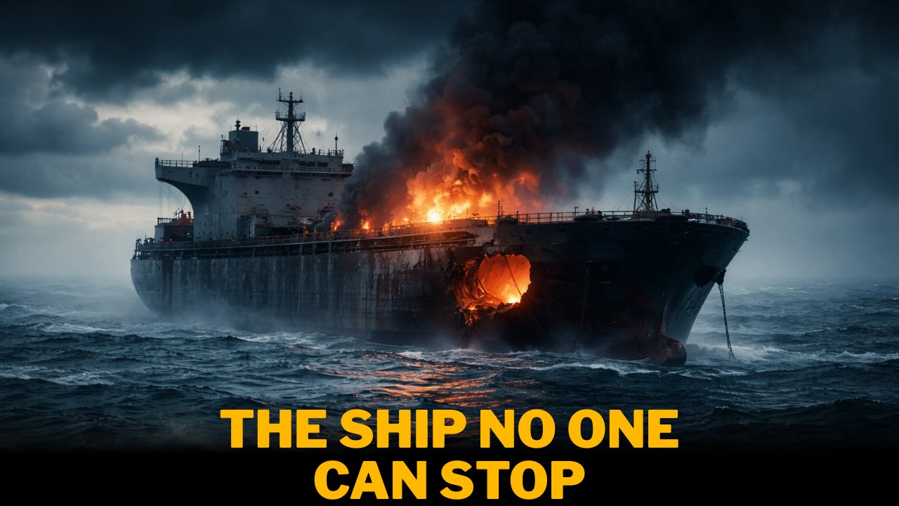 Russian LNG Vessel Becomes a Floating Hazard