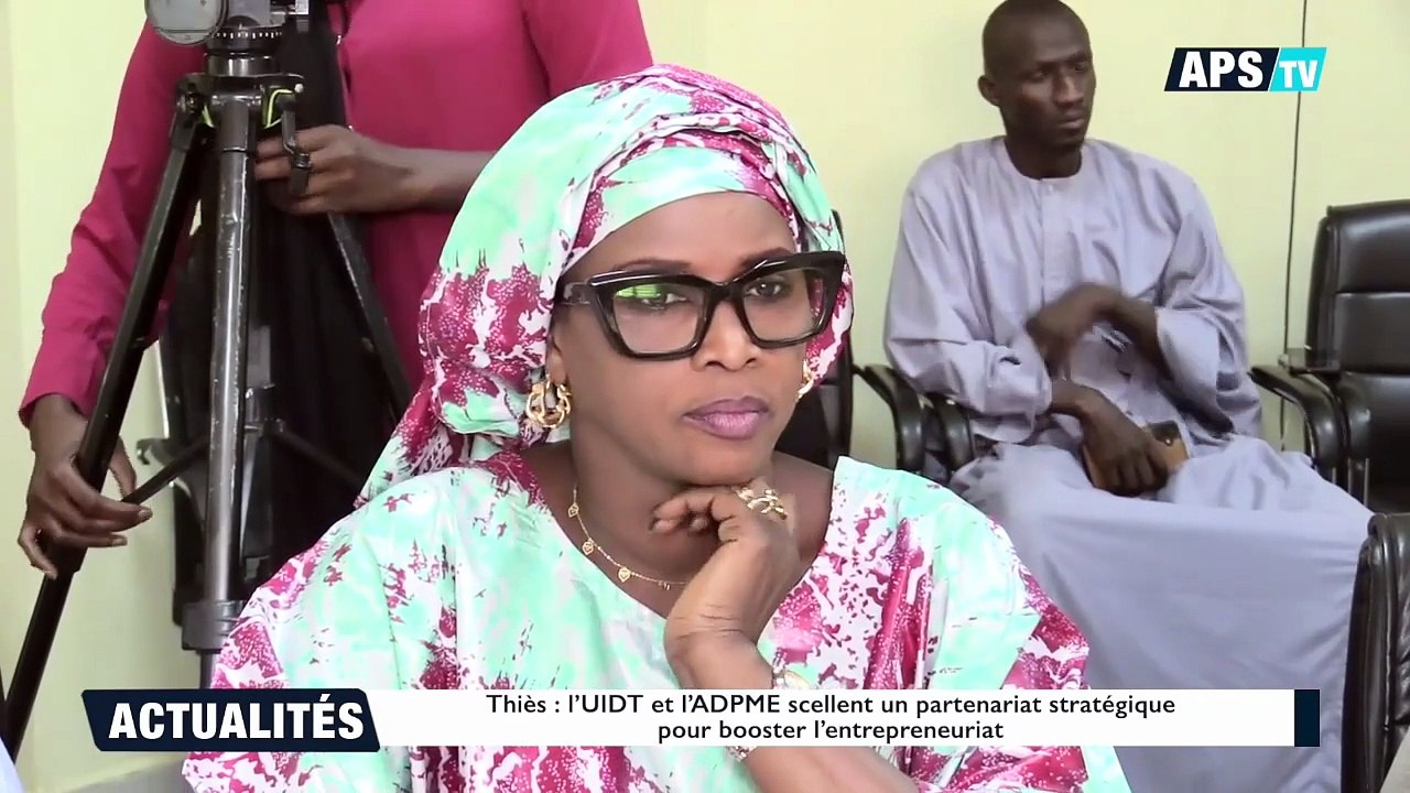 FR Thiès  l’UIDT et l’ADPME scellent un partenariat stratégique pour booster l’entrepreneuriat