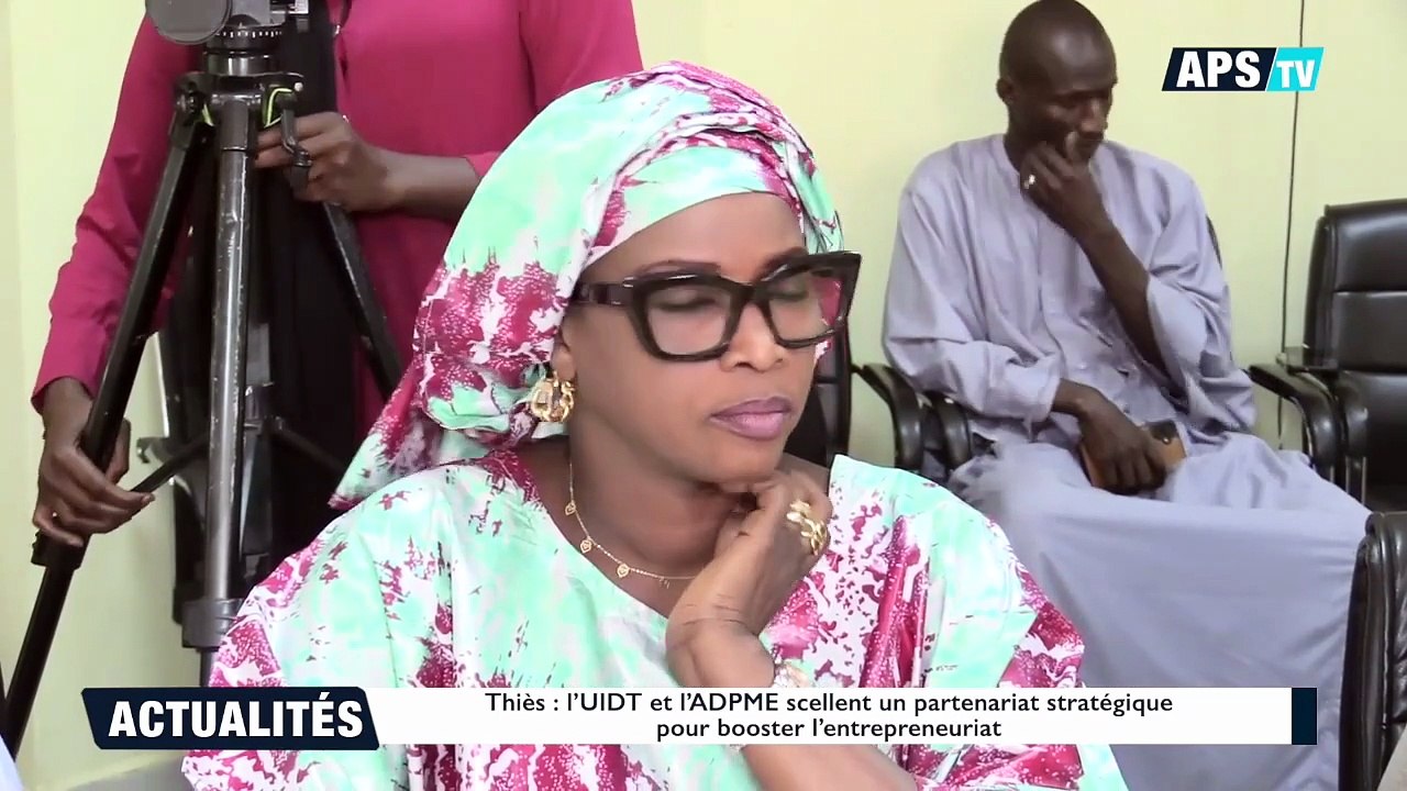 WLF Thiès  l’UIDT et l’ADPME scellent un partenariat stratégique pour booster l’entrepreneuriat
