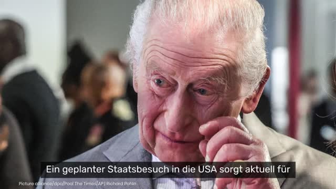 König Charles III. plant US-Staatsbesuch: Schwebt der Briten-Monarch wegen Donald Trump in Gefahr?