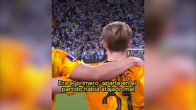 Dibu recuerda el penal que le atajó a Van Dijk vs Países Bajos