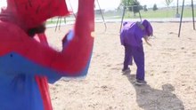 Spiderman vs Joker Real Life Superhero Battle Death Match