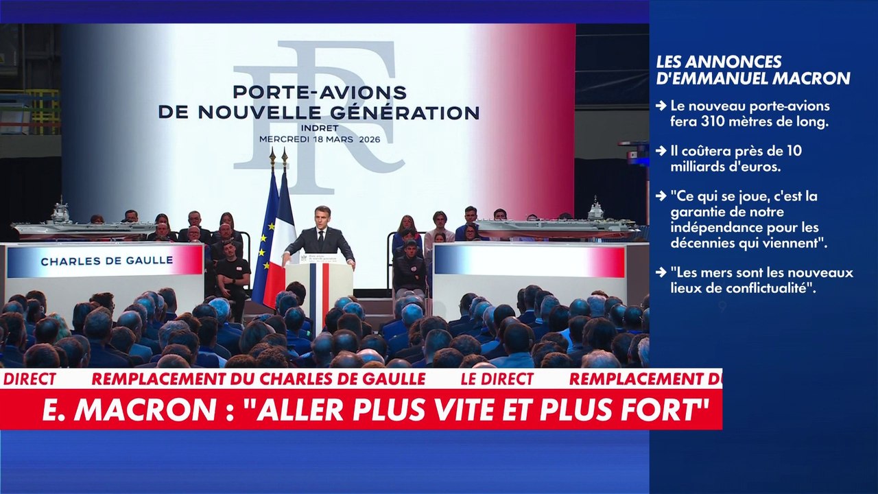 Emmanuel Macron : «Nous aurons en 2027 doublé le budget de nos armées»