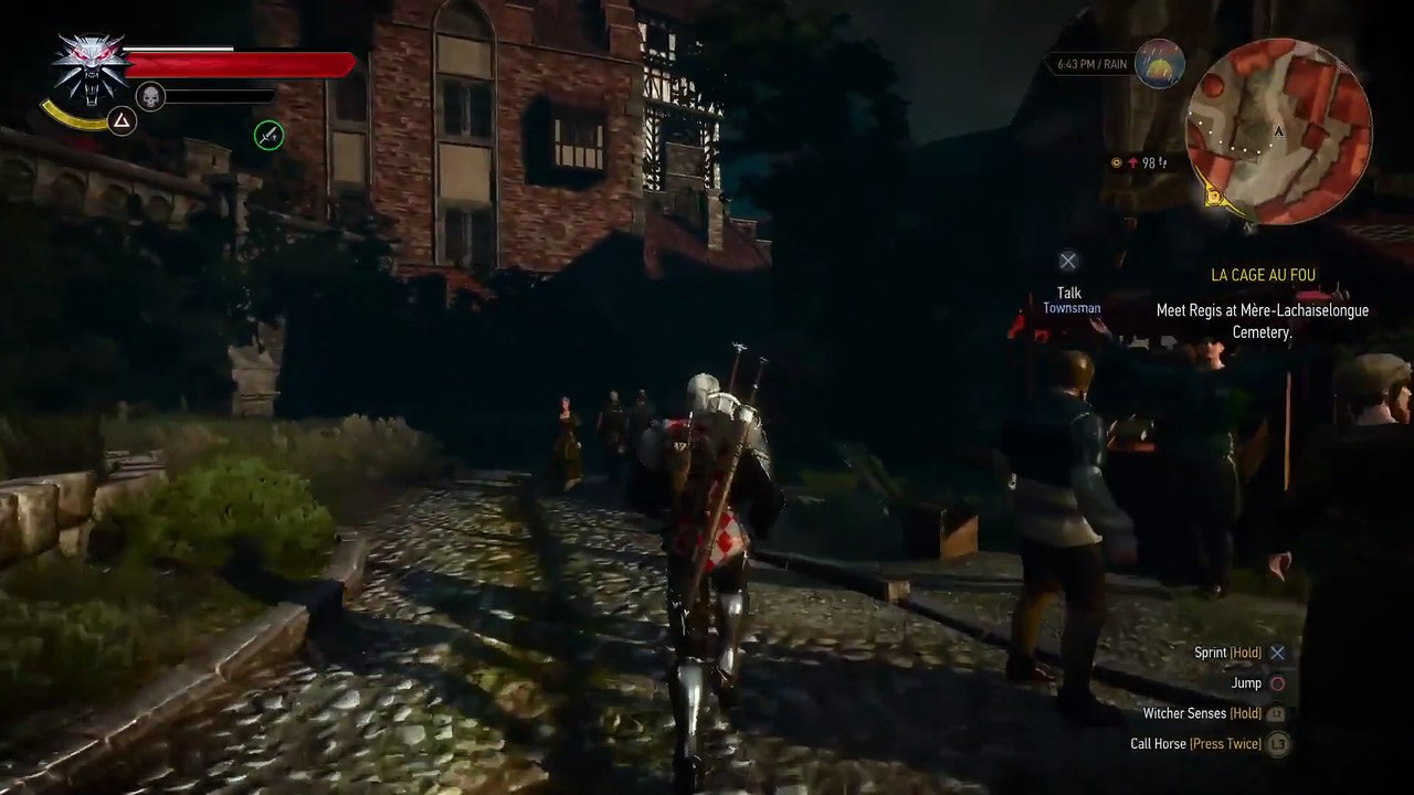The Witcher 3: Wild Hunt - Secondo gameplay con il Boost Mode attivato