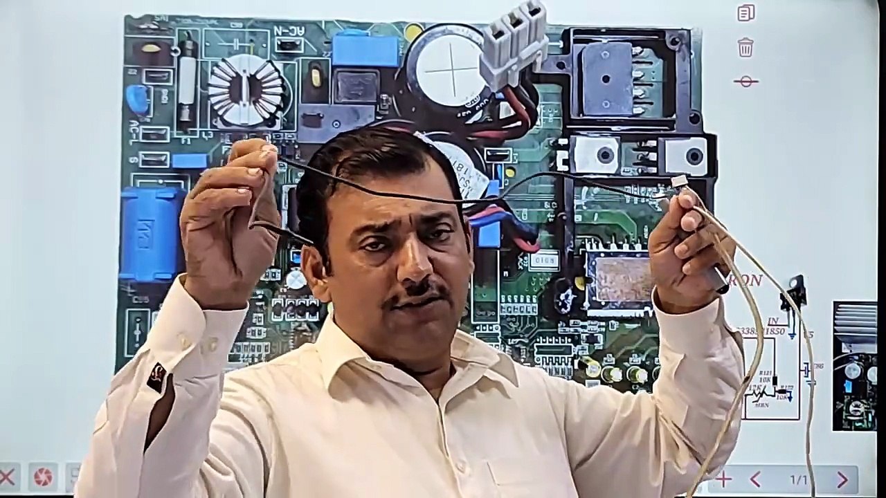 PEL Dc inverter ac P7 E2 error outdoor pcb Dc inverter ac pcb best repairing shop Babar Electronics