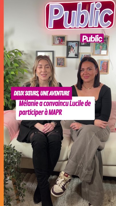 Face au micro de Clélia : entre sœurs, tout a commencé. Mélanie a embarqué Lucile dans Mariés au premier regard