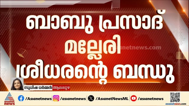 ബാബു പ്രസാദിനെതിരെ പടയൊരുക്കം; എഐസിസിക്ക് പരാതി നൽകി യൂത്ത് കോൺഗ്രസ് | Babu Prasad