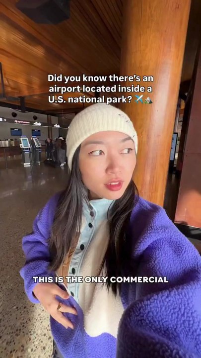The Only Commercial Airport Inside a U.S. National Park
