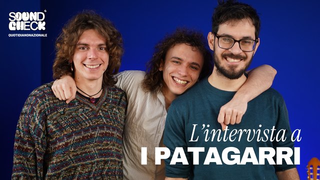 I Patagarri ai microfoni di Soundcheck