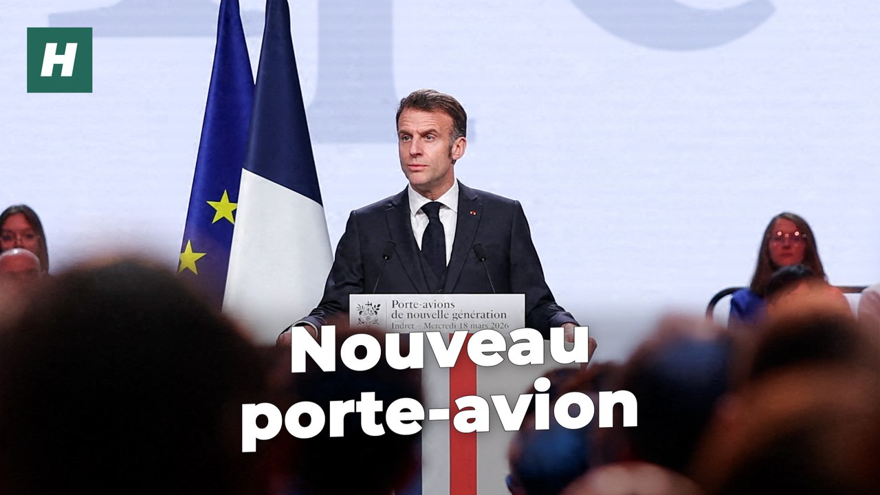 Macron dévoile le nom du nouveau porte-avions géant qui remplacera le Charles de Gaulle