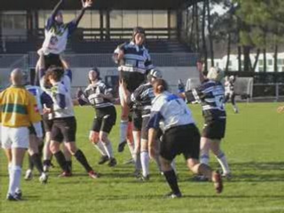 Saison 2007/2008 3ème div rugby féminin : SBAR – UST