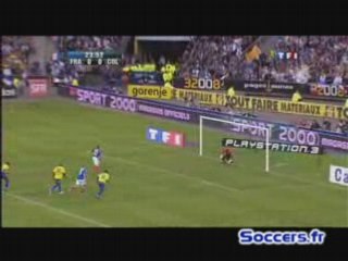 France-Colombie 1-0 but Ribery +faute sur henry