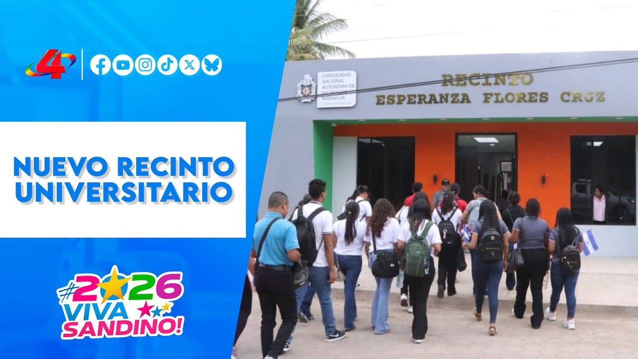 🏛️ UNAN-Managua inaugura Recinto Esperanza Flores Cruz en Condega | UNICAM 2026
