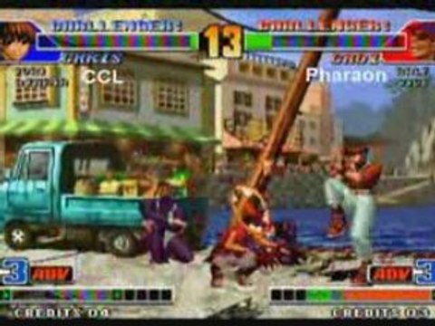 Stunfest 2008 - KOF98 Demi-finale Pharaon CCL