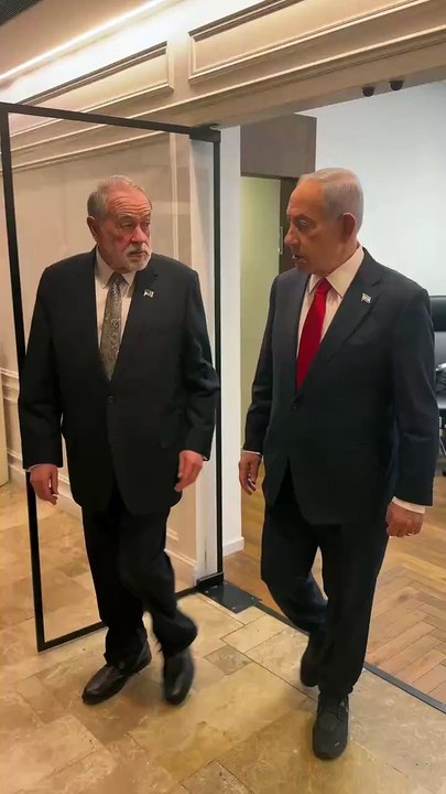Benjamin Netanyahu e Mike Huckabee
