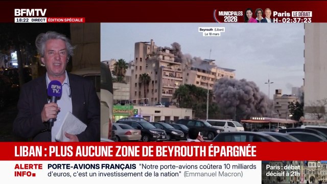 Guerre au Moyen-Orient: plus aucune zone de Beyrouth n'est épargnée par les bombardements