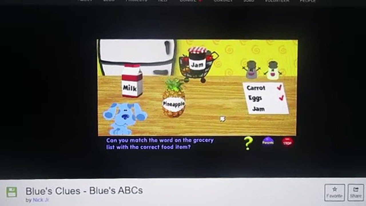 Blue's Clues Blue's ABCs