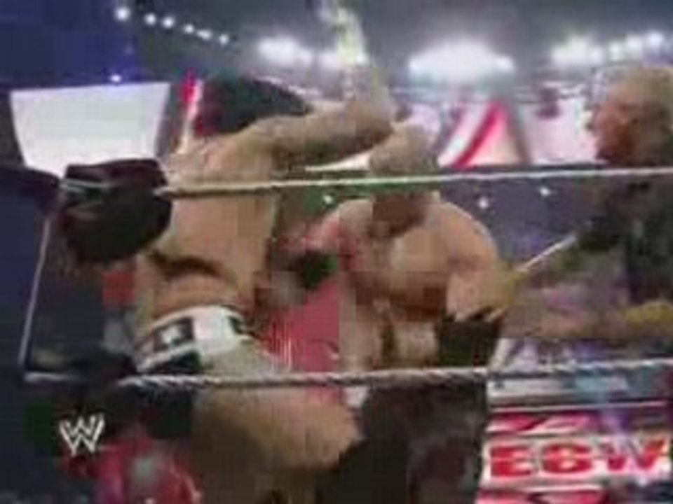 CM Punk vs Kane 1/2 - ECW 3_6_08