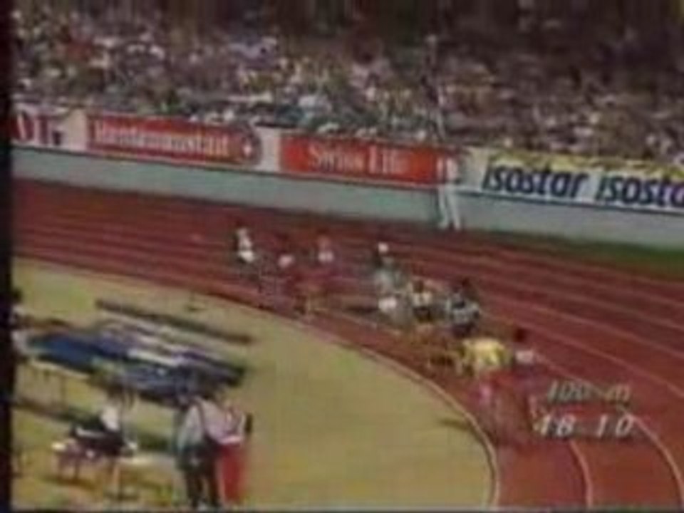 Wilson Kipketer record du monde du 800 metres 1.41.11