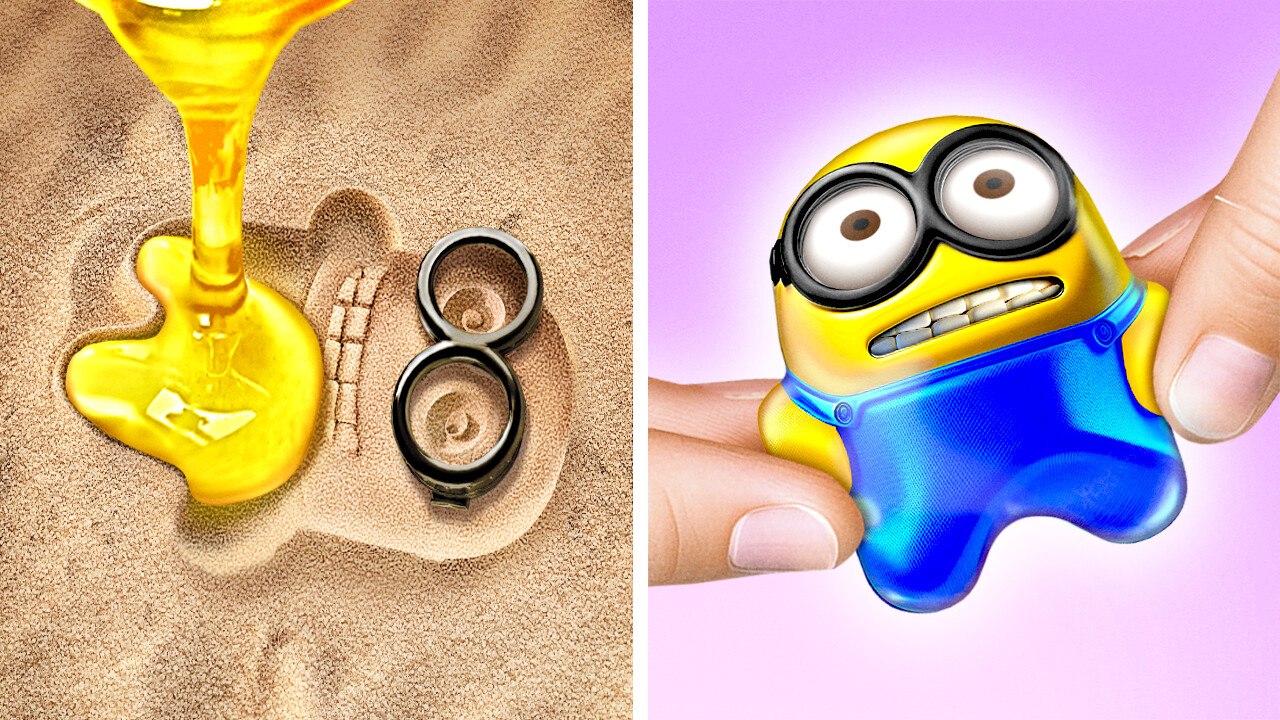 Adorable Roly-Poly from a Balloon 🎈💖 DIY Hack!