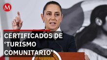 Sheinbaum premia a comunidades mayas con certificado