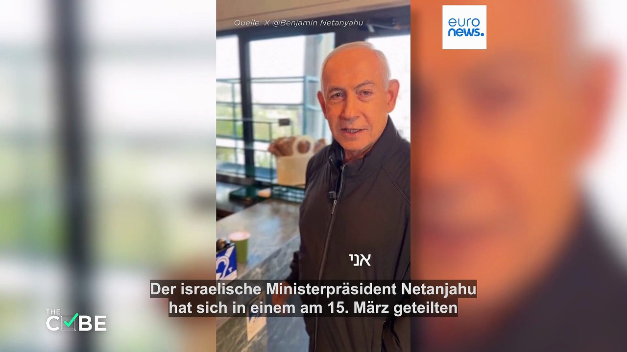 Netanjahu dementiert Todesgerüchte in Social-Media-Clip