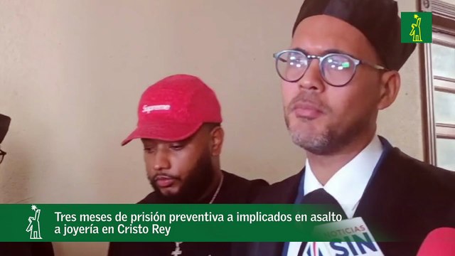 Tres meses de prisión preventiva a implicados en asalto a joyería en Cristo Rey