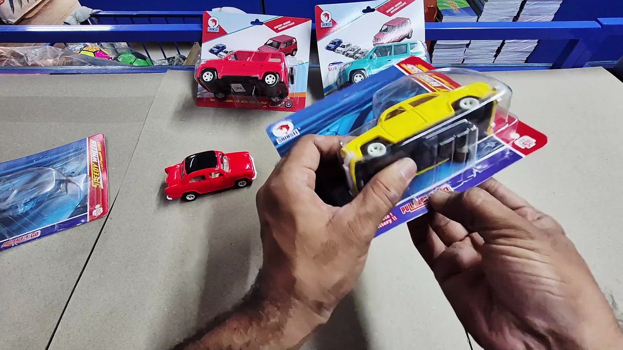Shinsei Indian Ambassador & TUV 300 DX Toy Car Unboxing and Review