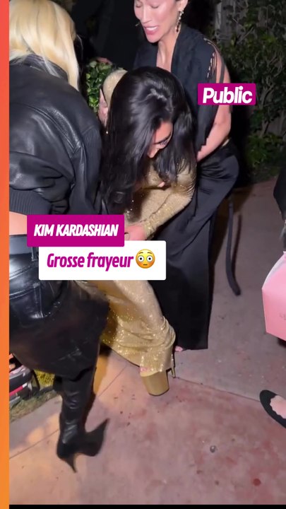 Grosse frayeur pour Kim Kardashian...
