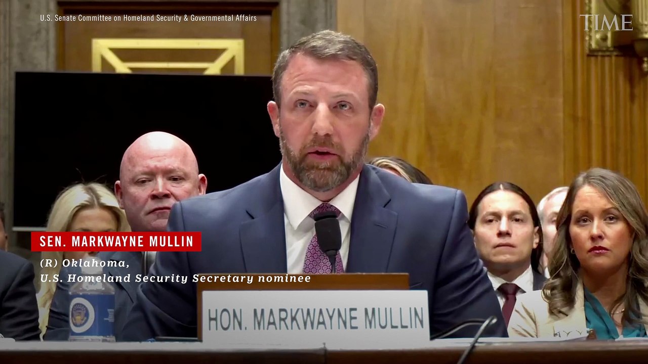 DHS Secretary Pick Sen. Markwayne Mullin Says He Regrets Calling Alex Pretti a "Deranged Individual"