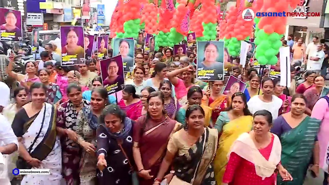 പാലക്കാട്‌ പിടിക്കാൻ കച്ചമുറുക്കി BJP സ്ഥാനാർഥി ശോഭ സുരേന്ദ്രൻ | Assembly election | Sobha Surendran
