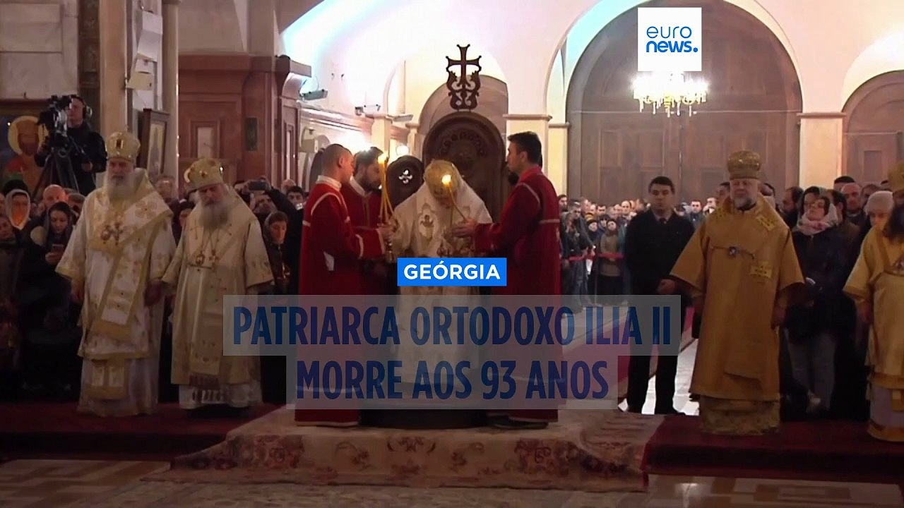 Morre aos 93 anos o patriarca ortodoxo da Geórgia, aclamado como "figura histórica"