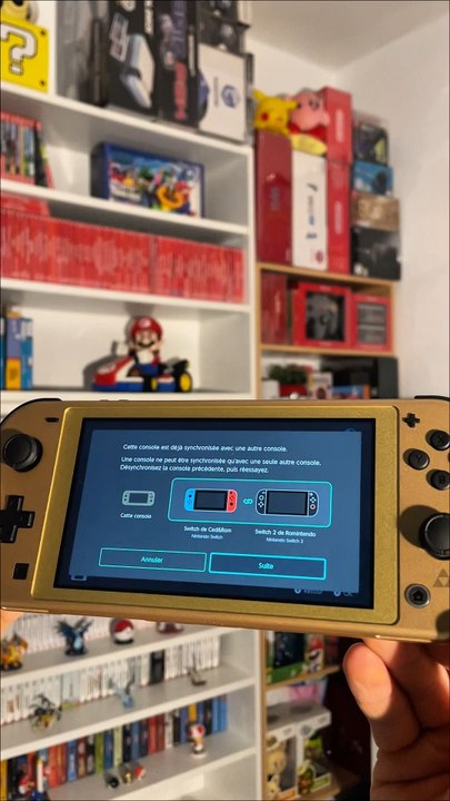 Impossible de jouer sur ma Switch…