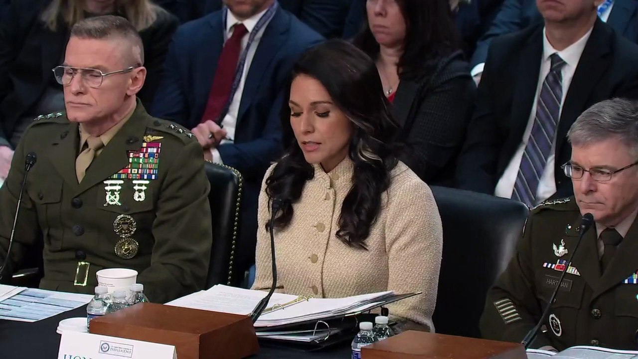 DNI Tulsi Gabbard's opening statement from worldwide threats hearing