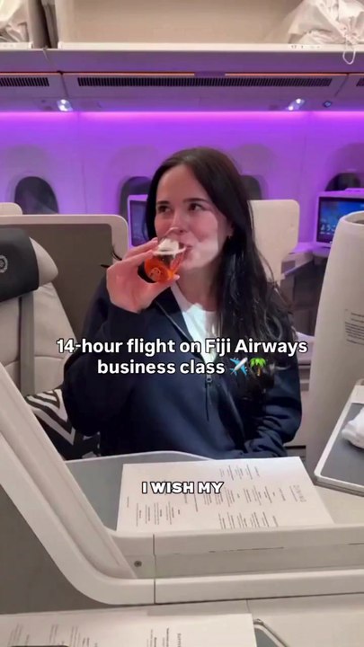 14-Hour Flight on Fiji Airways Business Class