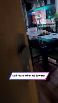 Daughter Surprises Dad After Living Abroad—Heartwarming Pause|| Heartsome 💖