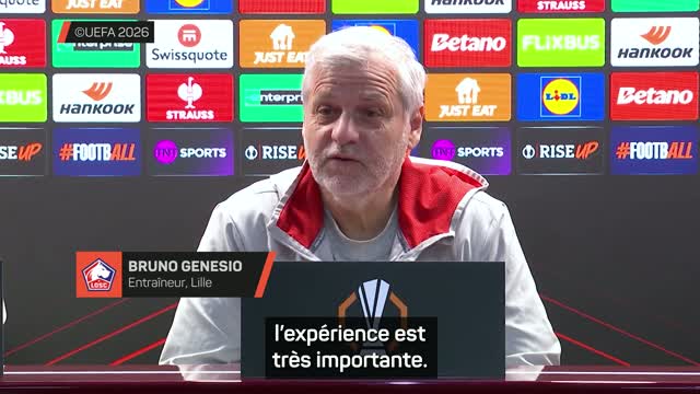 Lille - Genesio : "L’expérience de Giroud est un vrai plus"