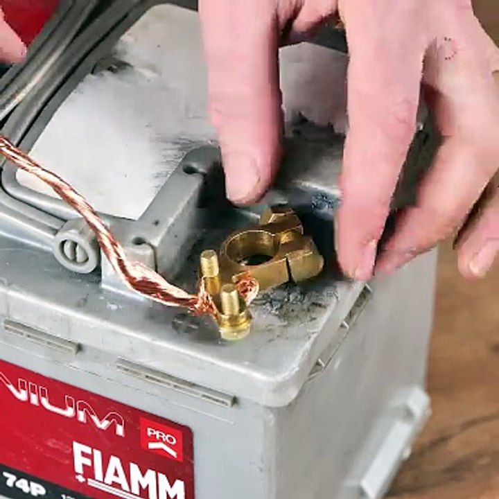 Battery terminal makeover in minutes ⏱️🔧