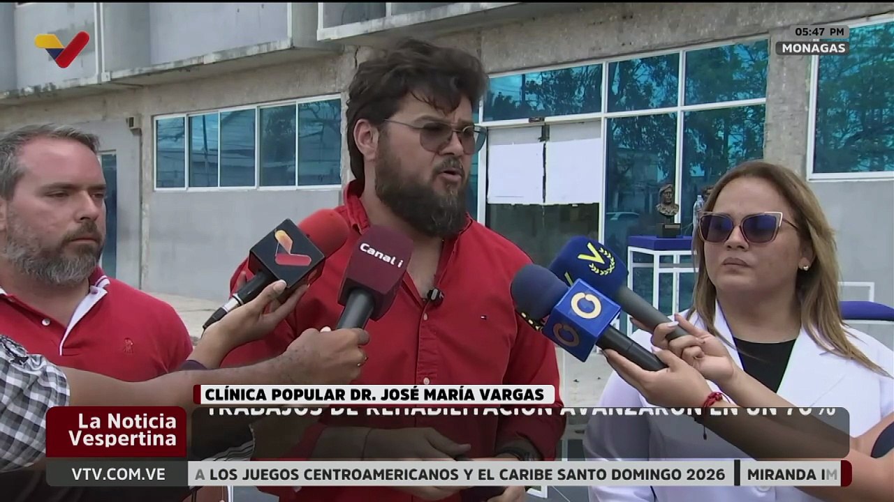 Monagas | Continúan los trabajos de rehabilitación de la Clínica Popular Dr. José María Vargas