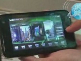 Nvidia Prototype MID Tegra Interface