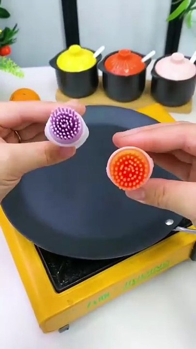 Portable Silicone Oil Bottle with Brush Grill Oil Brushes Liquid Oil