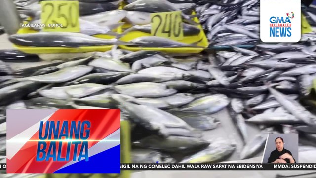 Ilang isda, tumaas ang presyo; ilang mangingisda, hindi muna pumalaot dahil lugi sa mataas na presyo ng diesel | Unang Balita